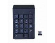 Gembird KPD-W-02, Wireless numeric keypad with 18 keys, USB